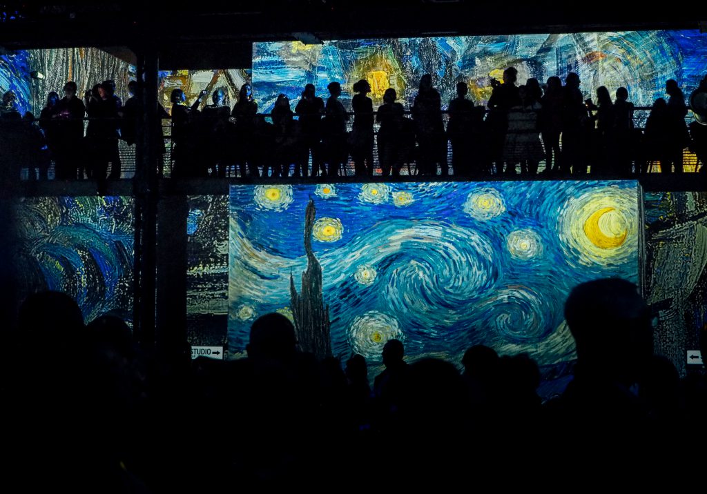 Ready To Gogh When The Starry Night Is Brought To Life At Atelier Des Lumieres